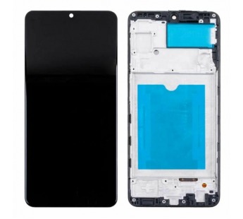 Дисплей для Samsung Galaxy A22 4G (A225F) модуль с рамкой Черный - (In-Cell)#2079462