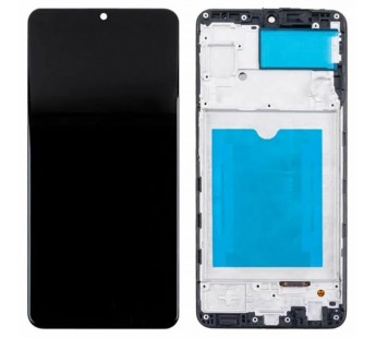 Дисплей для Samsung Galaxy A22 4G (A225F) модуль с рамкой Черный - (In-Cell)#2135341