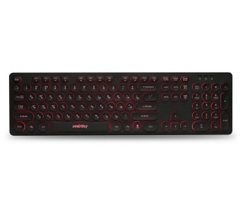 Клавиатура Smartbuy ONE 328 черная, проводная с подсветкой#2057051