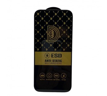Защитное стекло iPhone 16 Pro Max (Golden Diamond ESD 0.4mm) тех упаковка Черное#2068391