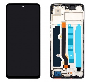 Дисплей для Tecno Spark 20 Pro в рамке + тачскрин (черный) (100% LCD)#2086757