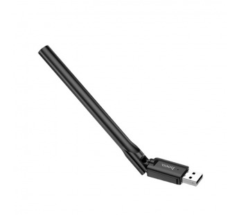 Адаптер WiFi4 Hoco HI32 антенна беспроводной сети черный#2125853