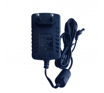 Блок питания импульсный  8В, 3,6A, 29Вт (штекер угловой 2,1х5,5мм., в розетку)#2098189