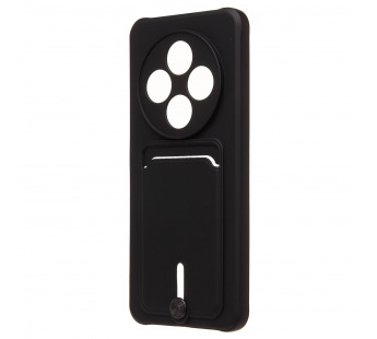 Чехол-накладка - SC304 с картхолдером для "Xiaomi Redmi 14C 4G/Poco C75 4G" (black) (236862)#2060031