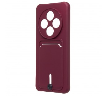 Чехол-накладка - SC304 с картхолдером для "Xiaomi Redmi 14C 4G/Poco C75 4G" (bordo) (236863)#2060035