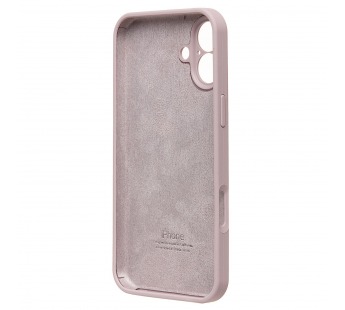 Чехол-накладка ORG Soft Touch с закрытой камерой для "Apple iPhone 16 Plus" (beige) (236264)#2061291