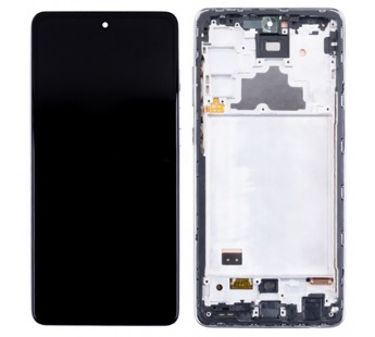 Дисплей для Samsung Galaxy A72 (A725F) модуль с рамкой Черный - (In-Cell)#2086777