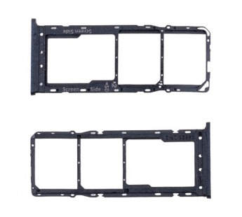 Держатель SIM для Infinix Smart 8 Plus (X6526) Черный#2065216