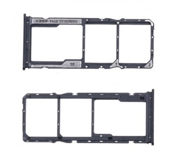 Держатель SIM для Xiaomi Redmi A3x (24048RN6CG) Черный#2065217