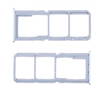 Держатель SIM для Realme C30/Narzo 50i Prime (RMX3581/RMX3506) Голубой#2065220