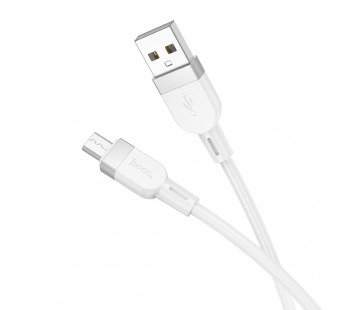 Кабель USB - Micro USB HOCO X109 "Energy"  (2.4A, 100см) белый#2058903