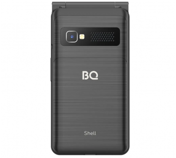 Мобильный телефон BQ 2411 Shell раскладушка черный (2.4"/0,3МП/800 mAh)#2059004
