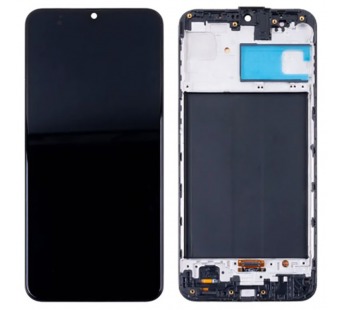 Дисплей для Samsung Galaxy M30s/M21 (M307F/M215F) модуль с рамкой Черный - (In-Cell)#2086882