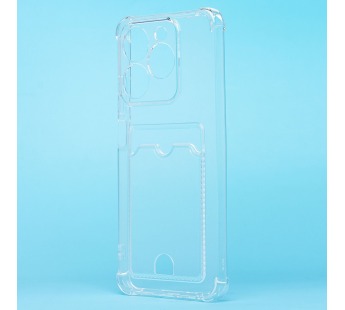 Чехол-накладка - SC276 с картхолдером для "Realme C61 4G Global" (transparent) (236994)#2063699