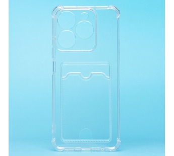 Чехол-накладка - SC276 с картхолдером для "Realme C61 4G Global" (transparent) (236994)#2063700