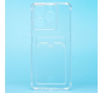 Чехол-накладка - SC276 с картхолдером для "Realme C63 4G" (transparent) (236931)#2063698