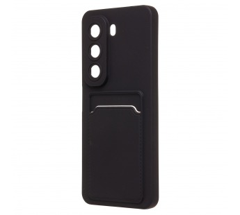 Чехол-накладка - SC337 с картхолдером для "Infinix Hot 50 4G" (black) (237577)#2096625