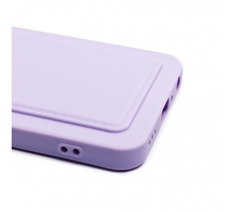 Чехол-накладка - SC337 с картхолдером для "Infinix Hot 50 4G" (light violet) (237579)#2059385