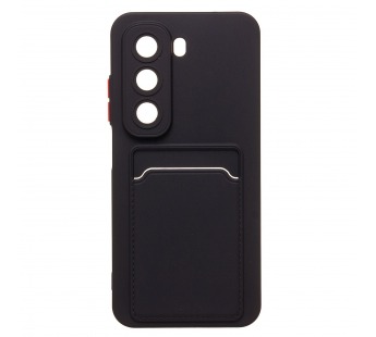 Чехол-накладка - SC337 с картхолдером для "Infinix Hot 50 5G" (black) (237598)#2061922