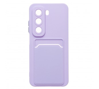 Чехол-накладка - SC337 с картхолдером для "Infinix Hot 50 5G" (light violet) (237600)#2061924