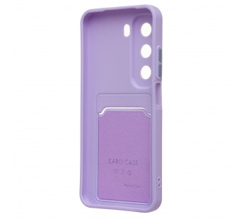 Чехол-накладка - SC337 с картхолдером для "Infinix Hot 50 5G" (light violet) (237600)#2090203