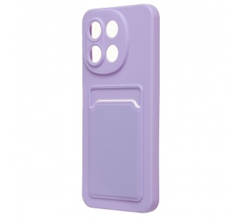 Чехол-накладка - SC337 с картхолдером для "Tecno Spark 30 5G" (light violet) (237663)#2090231