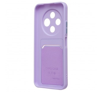 Чехол-накладка - SC337 с картхолдером для "Tecno Spark 30C 4G" (light violet) (237705)#2096620