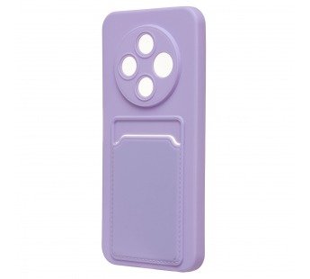 Чехол-накладка - SC337 с картхолдером для "Tecno Spark 30C 4G" (light violet) (237705)#2096622