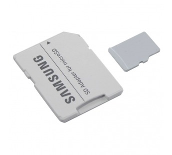 Карта памяти Samsung Copy Micro SD (с адаптером), 128gb, белая#2066360