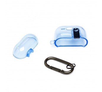 Чехол - SCP25 для кейса "AirPods (4-го поколения)" (transparent/blue) (238216)#2078913