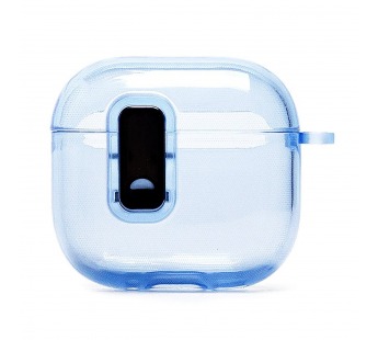 Чехол - SCP25 для кейса "AirPods (4-го поколения)" (transparent/blue) (238216)#2078912