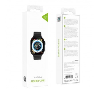 Смарт-часы BOROFONE BD10 Ultra (черный) Call Version#2060118
