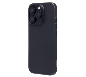 Чехол-накладка - PC091 для "Apple iPhone 16 Pro" (matte transparent/black) (236677)#2066064