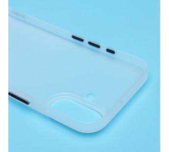 Чехол-накладка - PC091 для "Apple iPhone 16" (matte transparent/white) (236680)#2112614