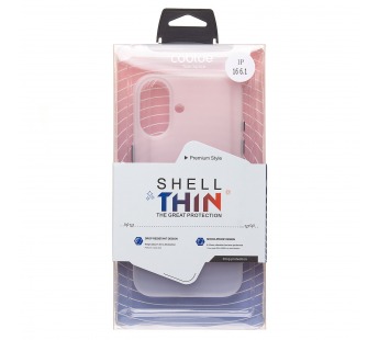 Чехол-накладка - PC091 для "Apple iPhone 16" (matte transparent/white) (236680)#2062153