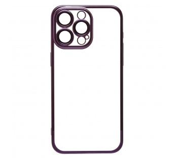 Чехол-накладка - PC073 с закрытой камерой для "Apple iPhone 15 Pro Max" (violet) (222642)#2066090