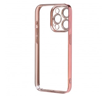 Чехол-накладка - PC073 с закрытой камерой для "Apple iPhone 15 Pro" (rose gold) (222631)#2066082