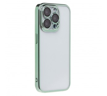 Чехол-накладка - PC073 с закрытой камерой для "Apple iPhone 15 Pro" (green) (222630)#2066223