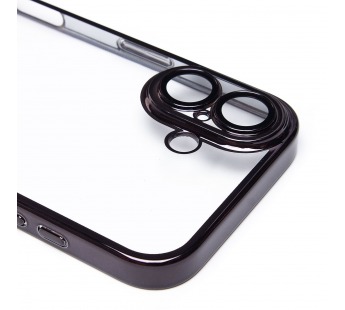 Чехол-накладка - PC073 с закрытой камерой для "Apple iPhone 16" (black) (236480)#2125394