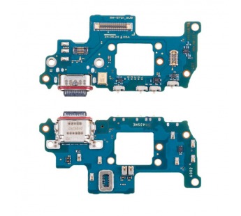 Шлейф для Samsung Galaxy S24 FE (S721B) плата системный разъем/разъем SIM/микрофон - Премиум#2085359