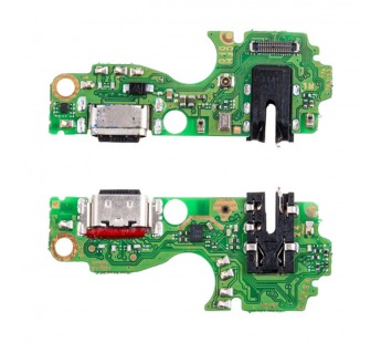 Шлейф для OPPO A60 (CPH2631) плата на системный разъем/разъем гарнитуры/микрофон#2065352