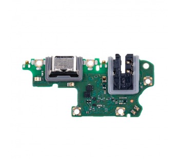 Шлейф для Huawei Honor X8 4G (TFY-LX1) плата на системный разъем/разъем гарнитуры/микрофон - Премиум#2065353