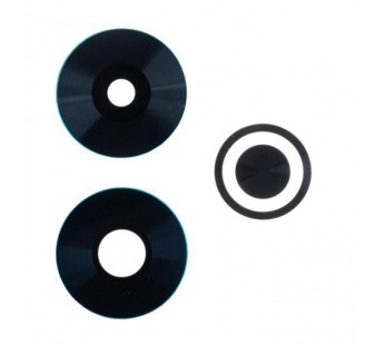 Стекло камеры для Xiaomi Poco M6 4G (2404APC5FG) (комплект 3 шт.) Черный#2089769