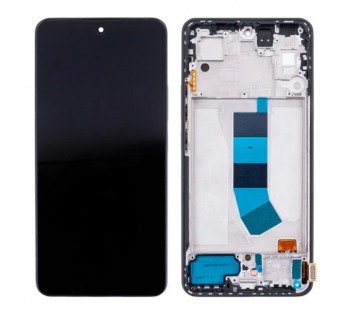 Дисплей для Xiaomi Redmi Note 13 4G (23129RAA4G/23124RA7EO/23129RA5FL) модуль с рамкой Черный - OLED#2079979