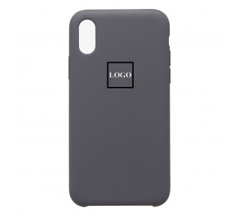 Чехол-накладка ORG Soft Touch для "Apple iPhone X/iPhone XS" (dark gray) (238674)#2062144