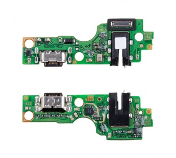 Шлейф для Tecno Spark Go 1 (KL4) плата на системный разъем/разъем гарнитуры/микрофон#2065356