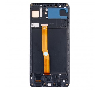 Дисплей для Samsung Galaxy A7 2018 (A750F) модуль с рамкой Черный - (OLED)#2121966