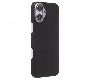 Чехол-накладка Cellis SM009 POSH KEVLAR для "Apple iPhone 16 Plus" (black) (234490)#2066675