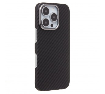 Чехол-накладка Cellis SM009 POSH KEVLAR для "Apple iPhone 16 Pro" (black) (234491)#2066663