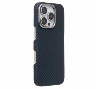 Чехол-накладка Cellis SM009 POSH KEVLAR для "Apple iPhone 16 Pro" (dark blue) (234495)#2066659